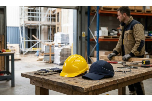 Stootpet of veiligheidshelm: wat heb je nodig op jouw werkplek?