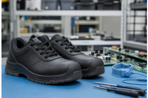 Wat zijn ESD-werkschoenen en wanneer heb je ze nodig?