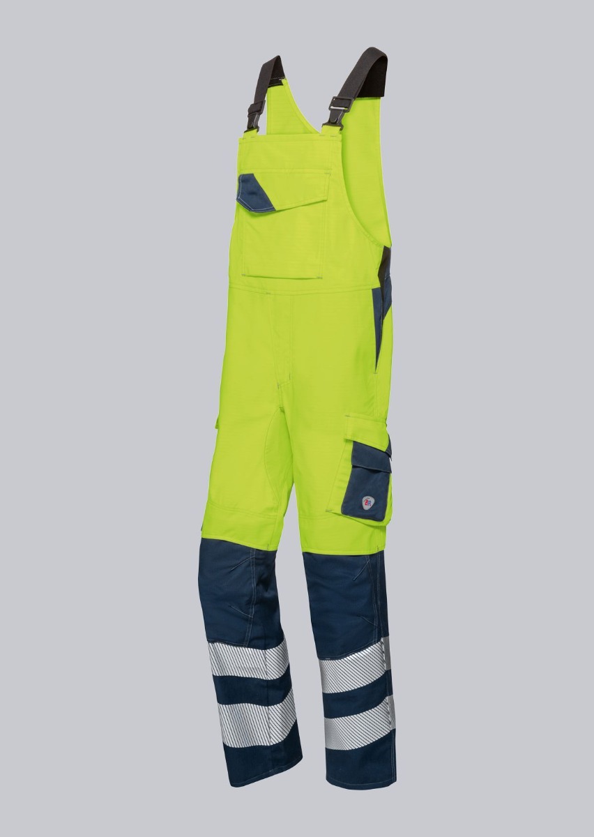 High Vis Geel/Marineblauw