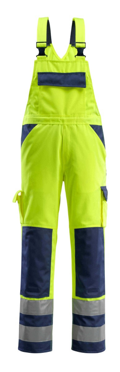 High Vis Geel/Marineblauw