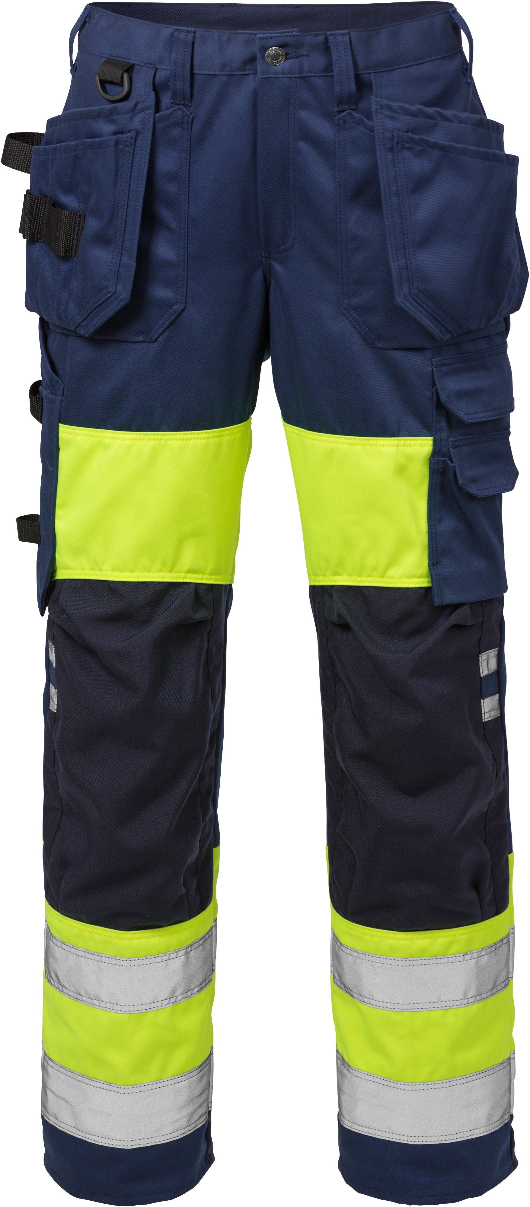 Hi-Vis Geel/Marineblauw