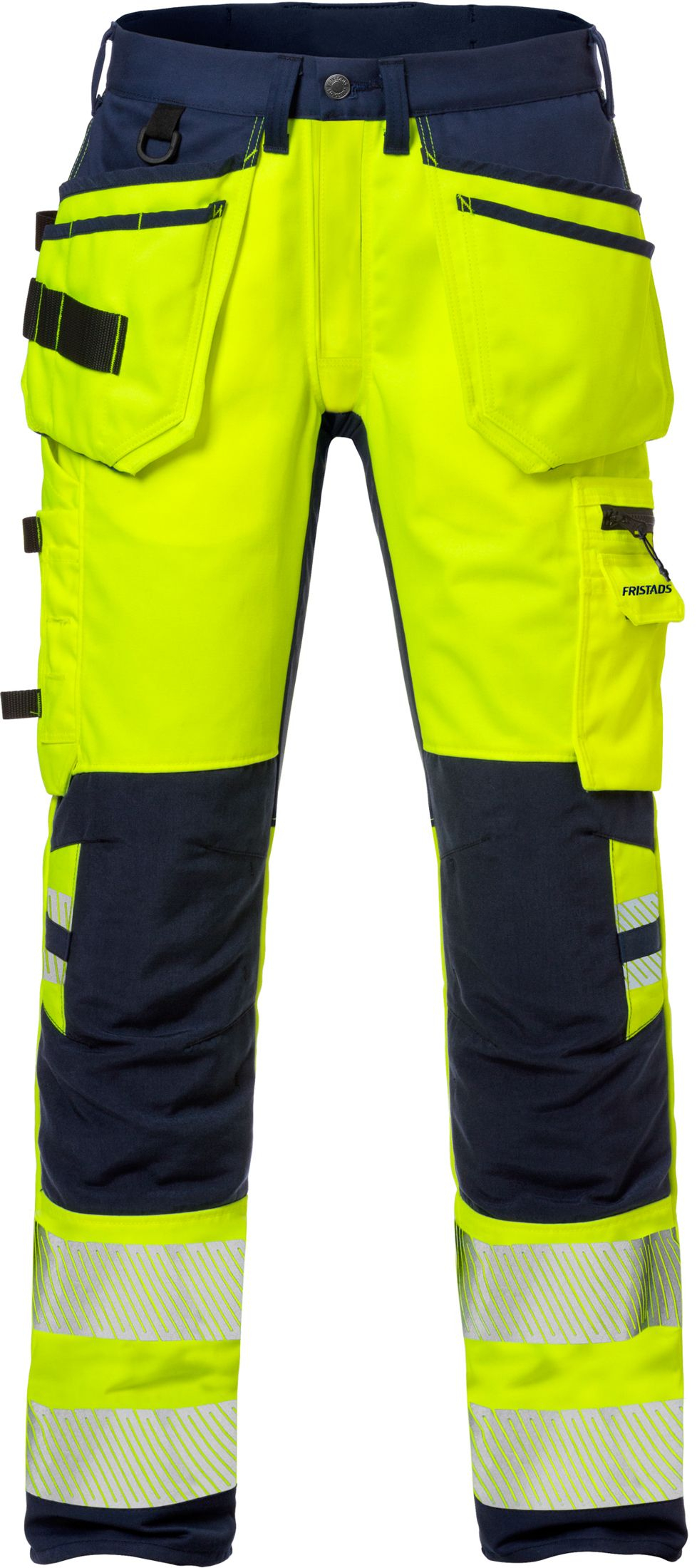 Hi-Vis Geel/Marineblauw