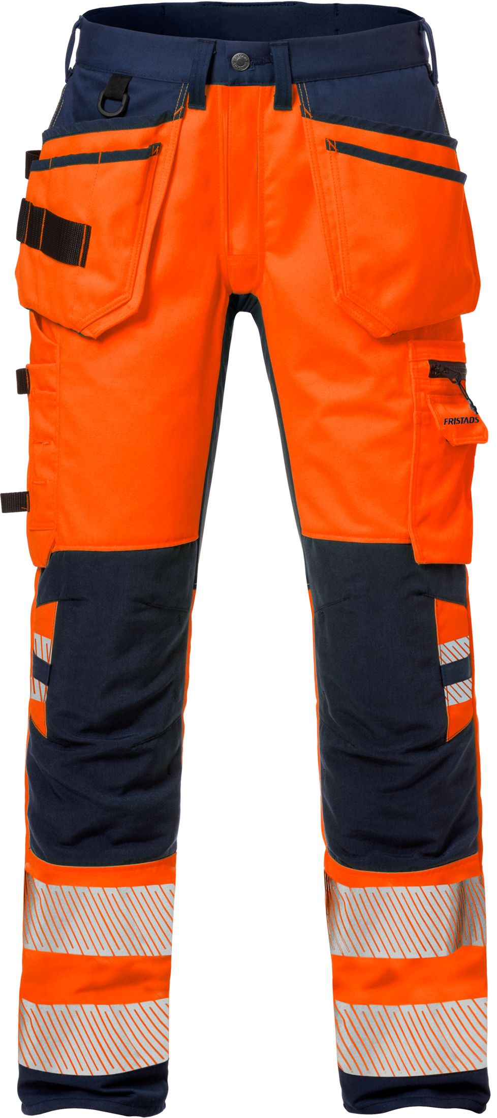 Hi-Vis Oranje/Marineblauw