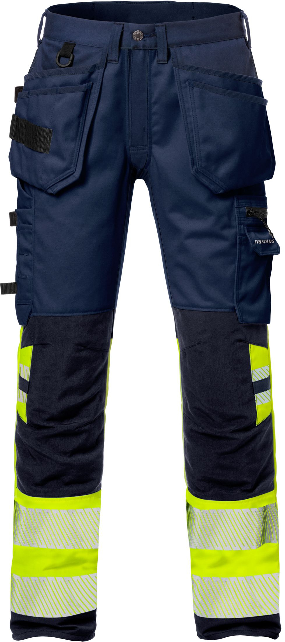 Hi-Vis Geel/Marineblauw