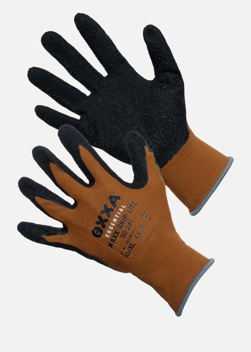 Oxxa Essential Maxx-Grip-Lite 50-245 Latex Werkhandschoen