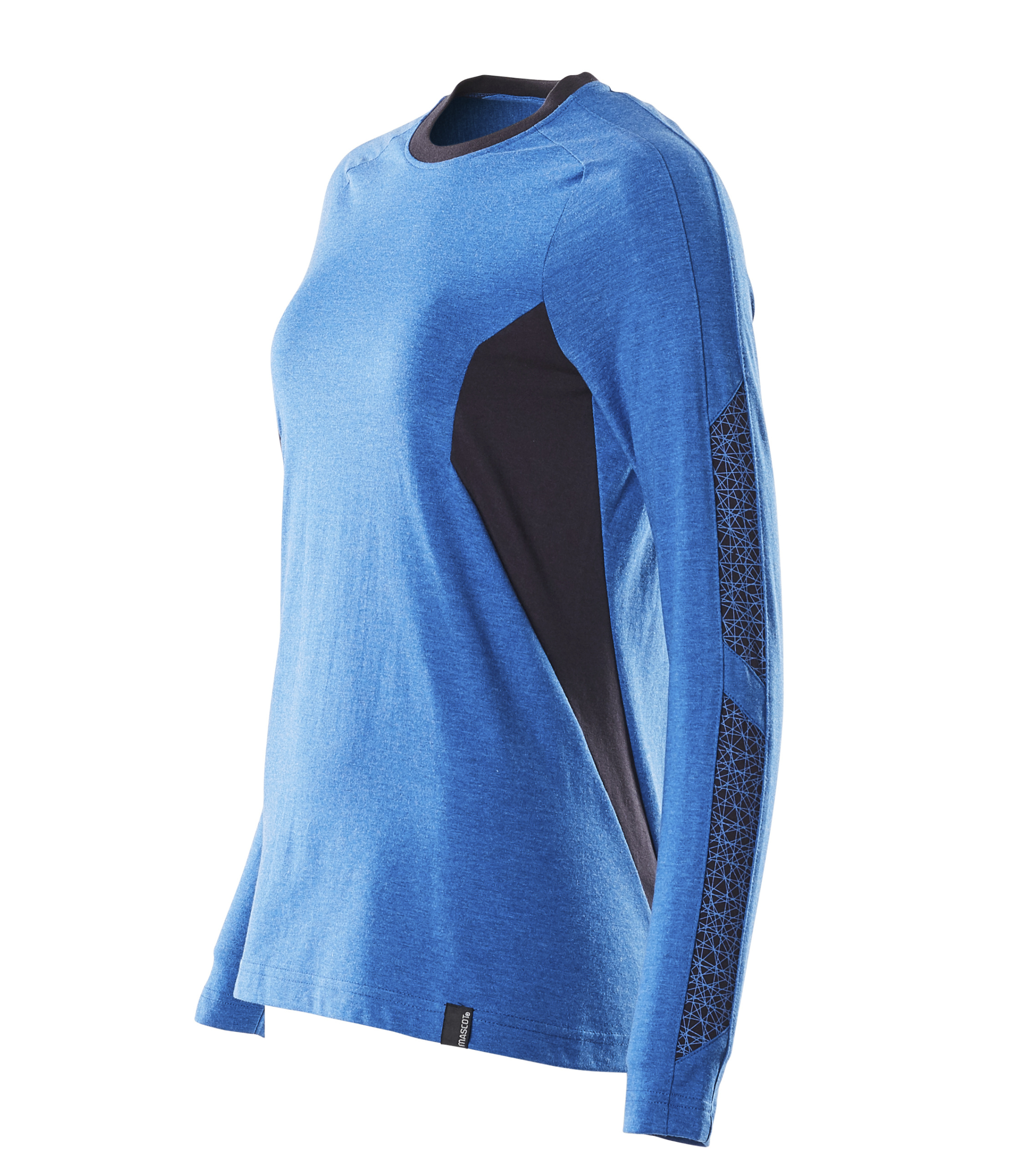 azure blue/dark navy