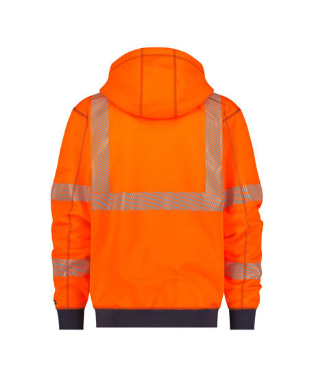 Marineblauw/Fluo Oranje