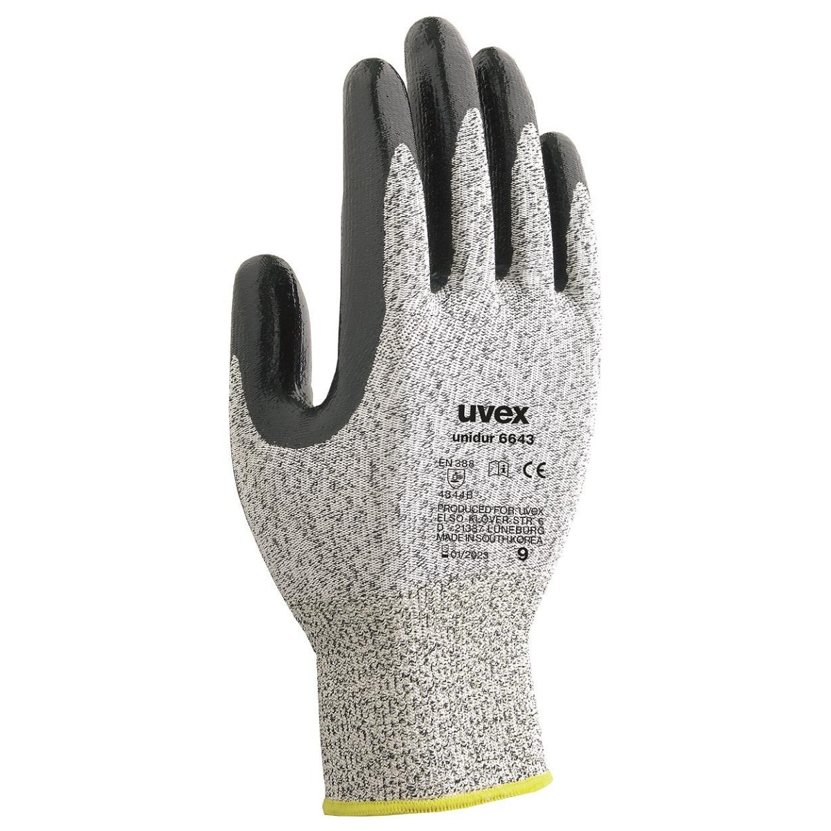 Uvex Unidur643 NBR coating 