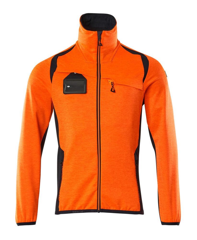 High Vis Oranje/Marineblauw