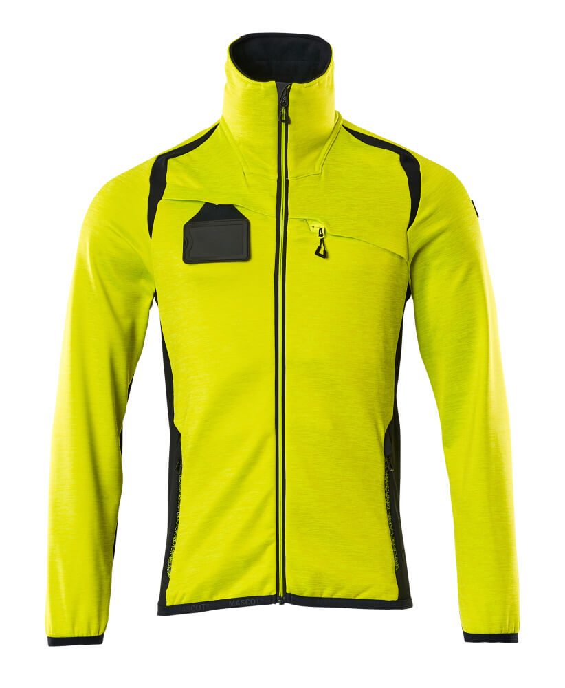 High Vis Geel/Marineblauw
