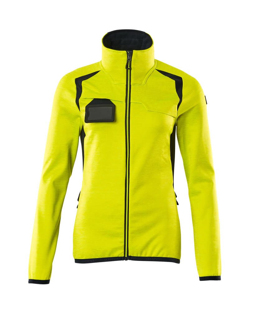 High Vis Geel/Marineblauw