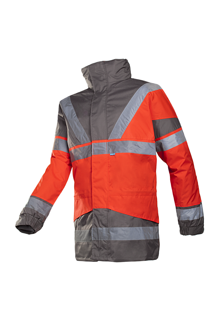 Fluo Rood/Grijs