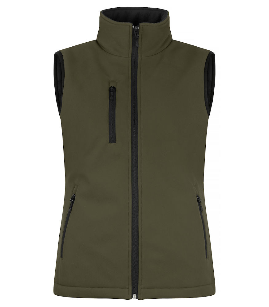 Clique Padded Softshell Vest Bodywarmer Dames