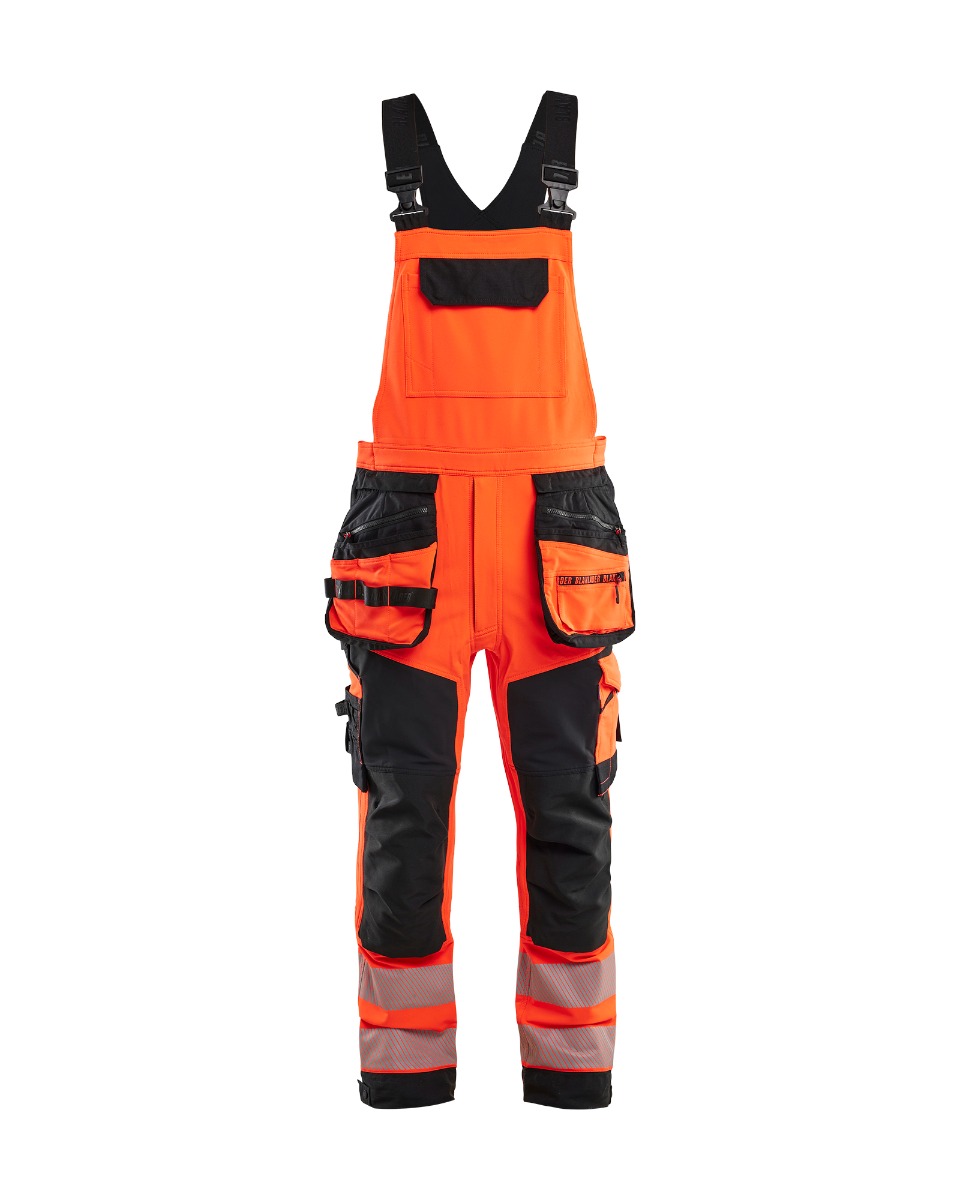 High Vis Rood/Zwart