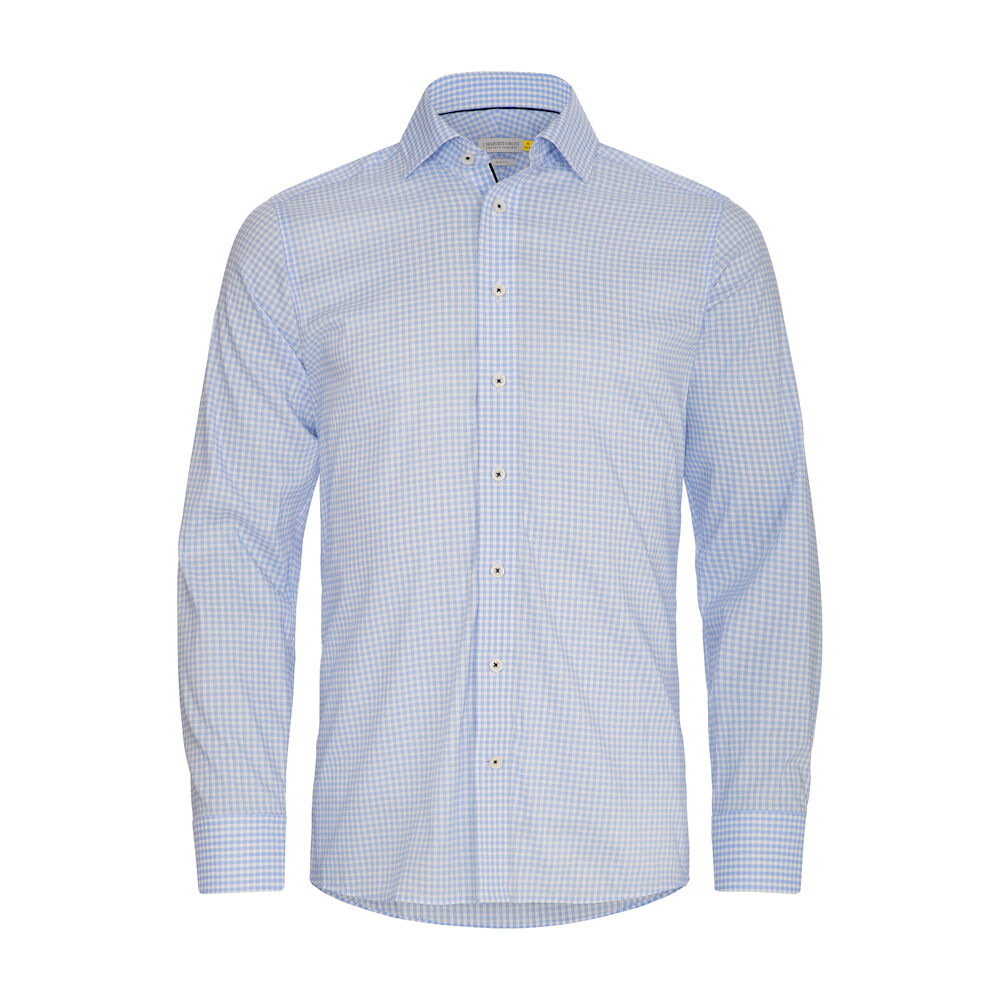J. Harvest & Frost Hemd Yellow Bow 53 Slim