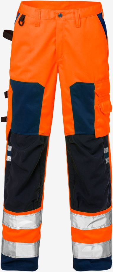 Hi-Vis Oranje/Marineblauw