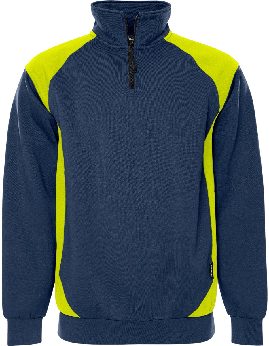 Fristads Sweater Met Korte Rits 7048 GSM - 122408