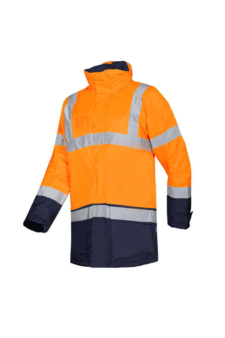 Fluo Oranje/Navy