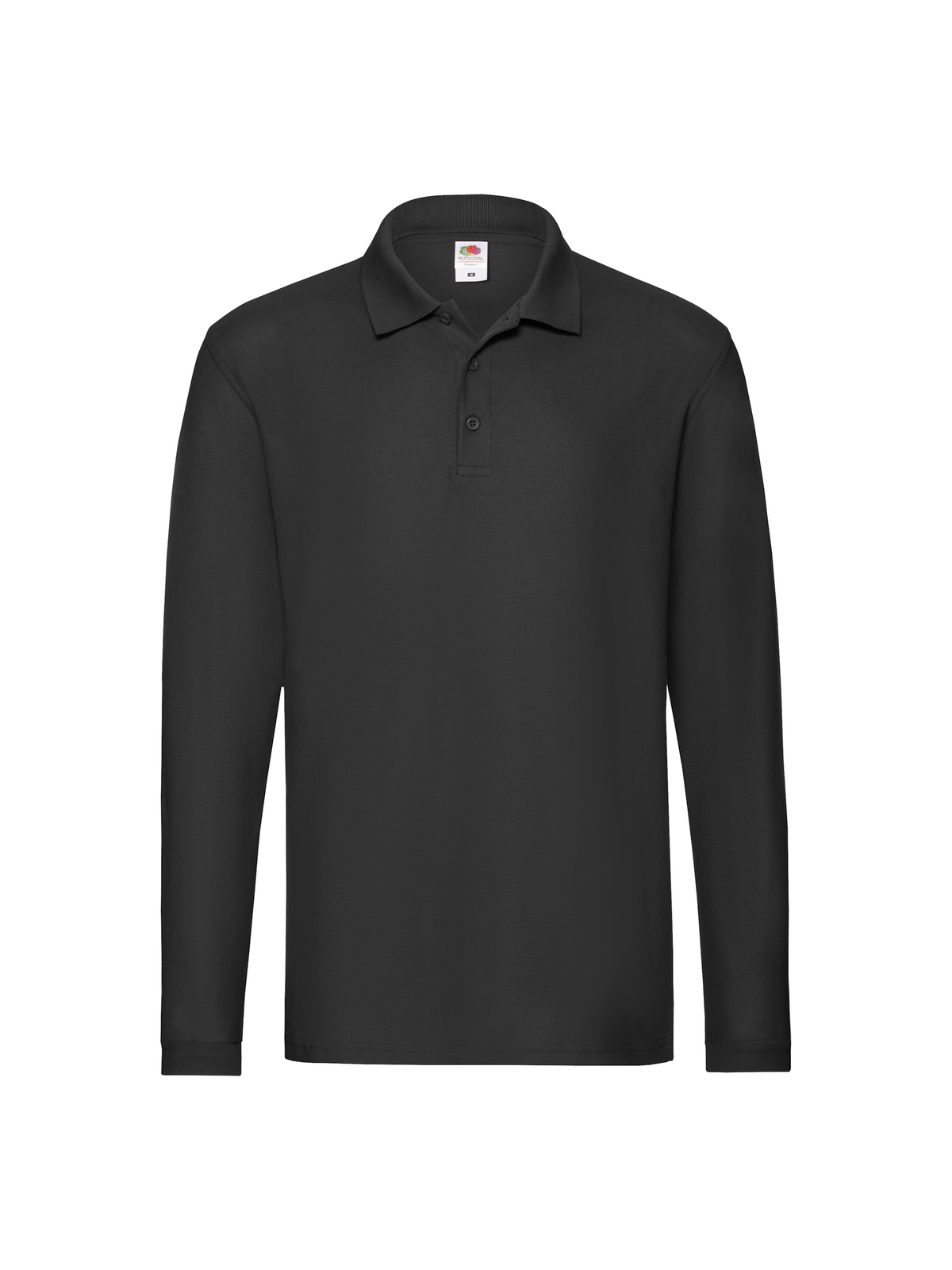 fruit of the loom long sleeve polo shirts