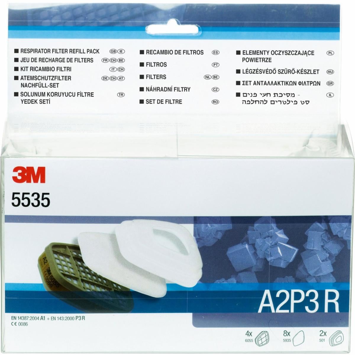 3M 5535 Filterkit 4x6055, 8x5935, 2x501