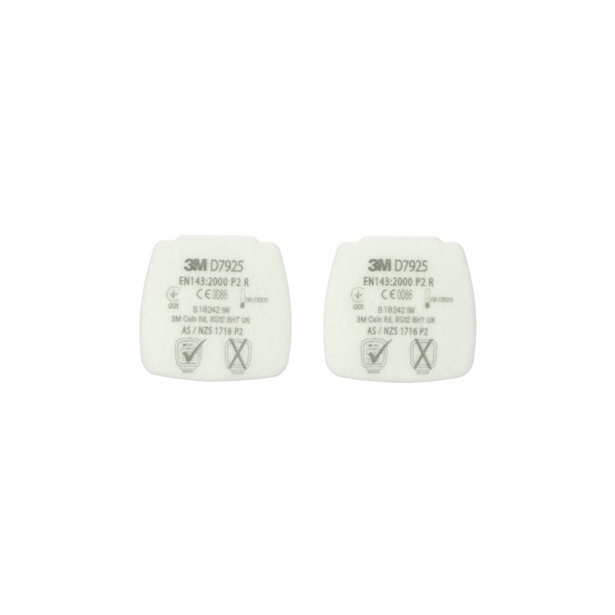 3M D7925 Secure Click Stoffilter P2 R