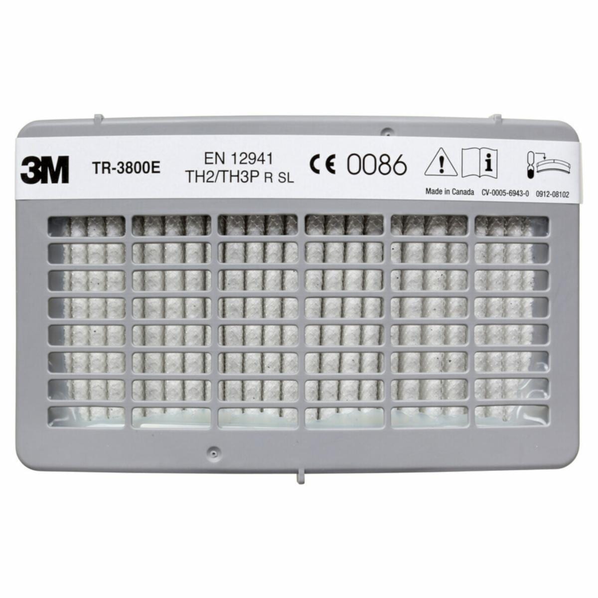 3M TR-3802E P3-Filter Tegen Stof/Geuren