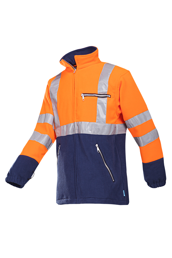 Fluo Oranje/Navy