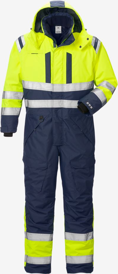 Hi-Vis Geel/Marineblauw
