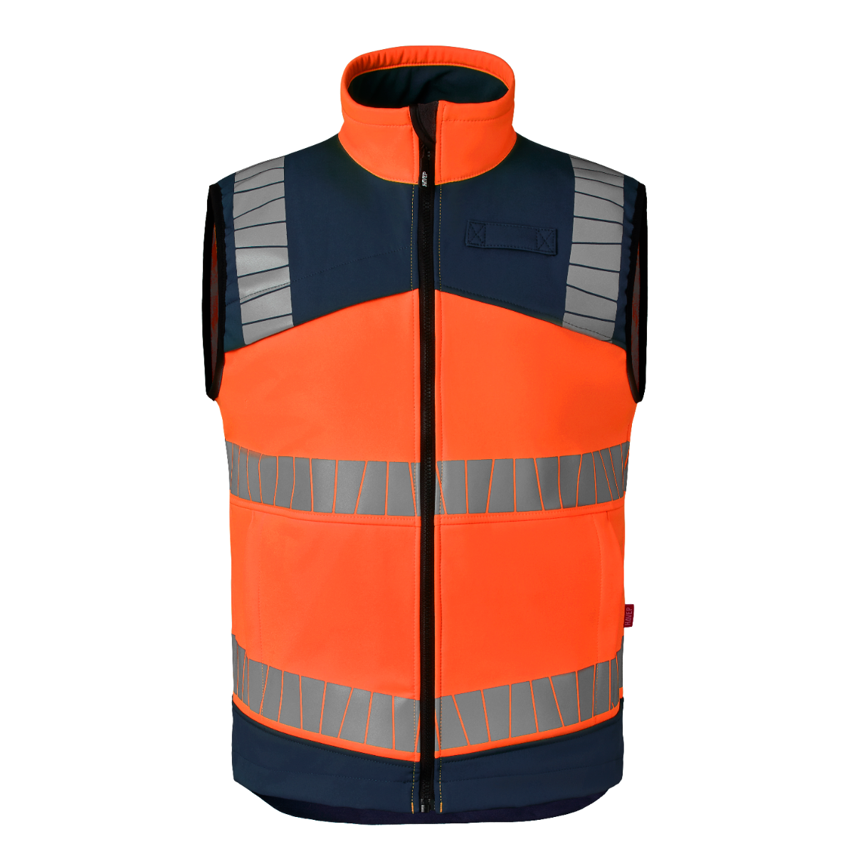 High Vis Oranje/Marineblauw
