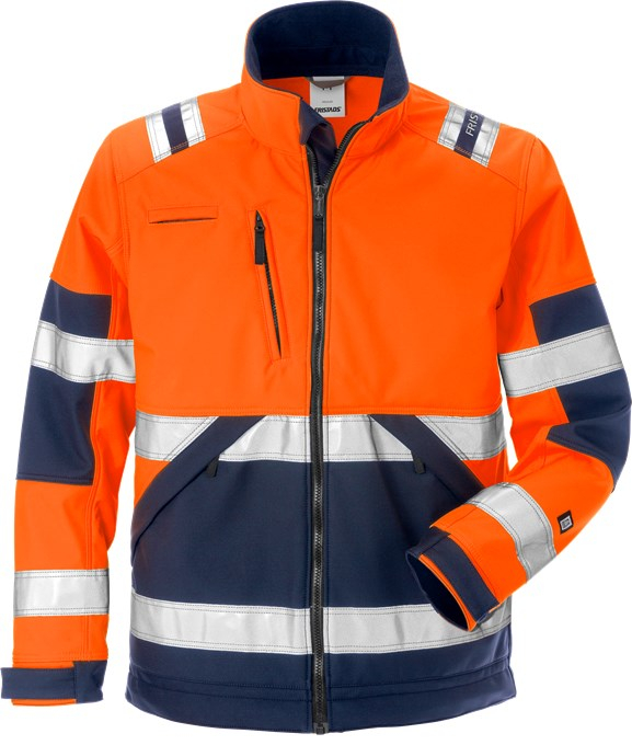 Hi-Vis Oranje/Marineblauw