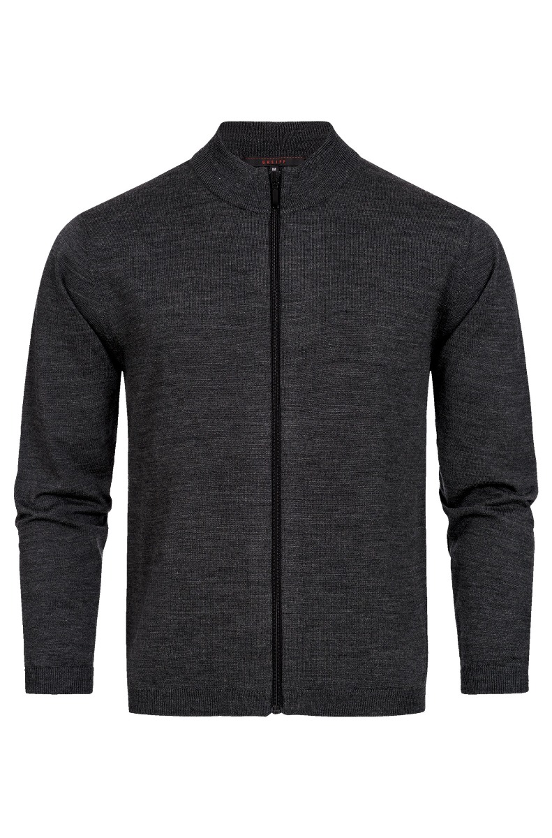 Greiff Heren Vest Met Opstaande Kraag Regular Fit - 6042