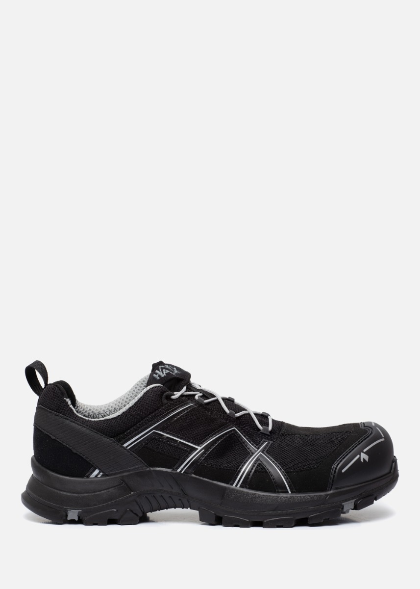Haix Black Eagle Safety 41.1 Low/Black-Silver S1P Werkschoen