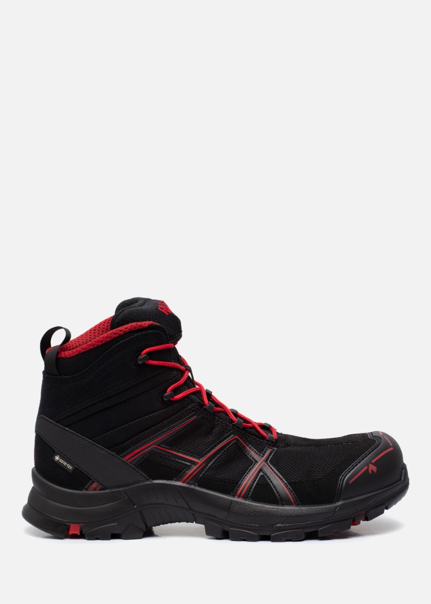 Haix Black Eagle Safety 40.1 Mid/Black-Red S3 Werkschoen