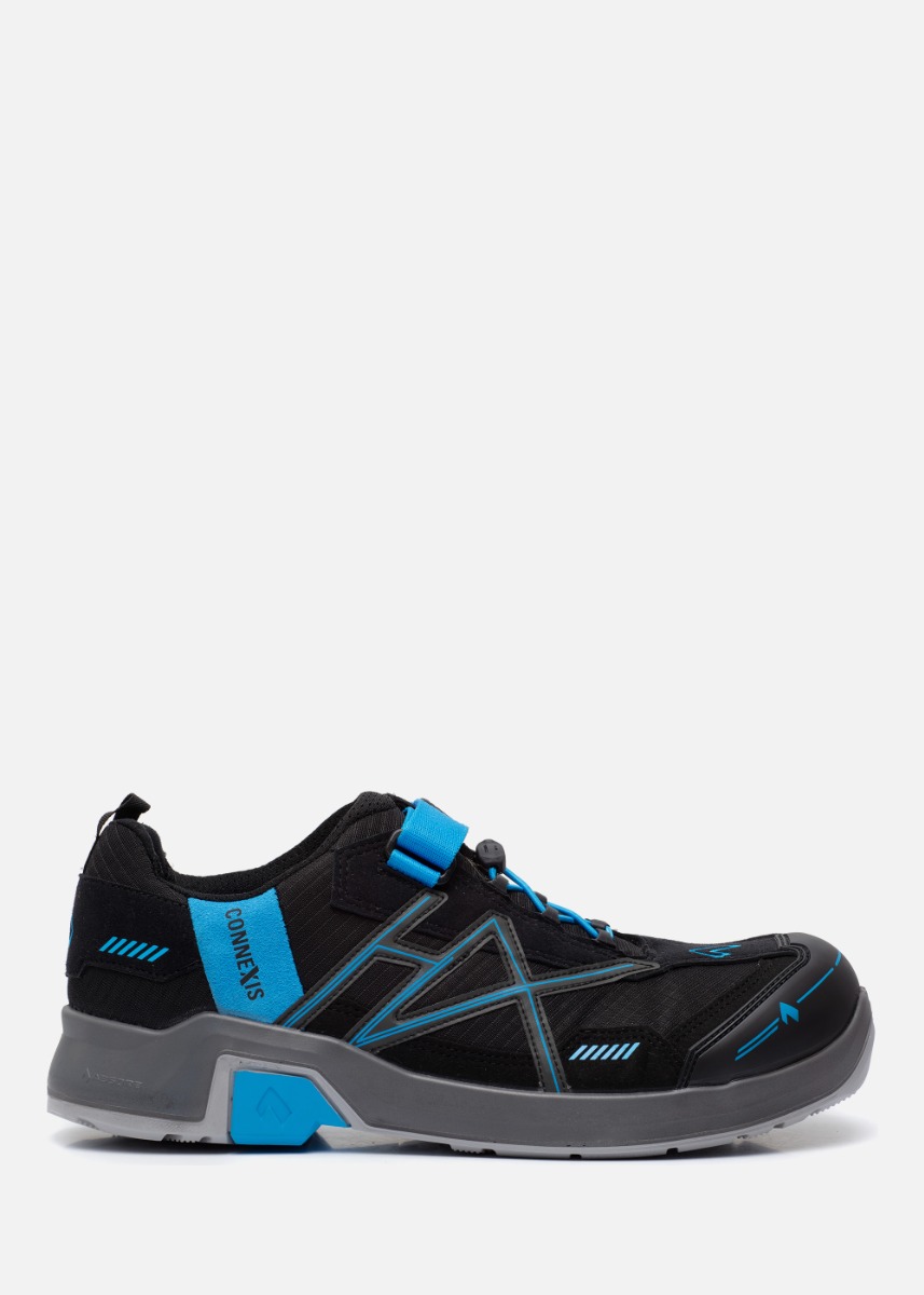 Haix Connexis Safety T S1 Low Black-Blue Werkschoen