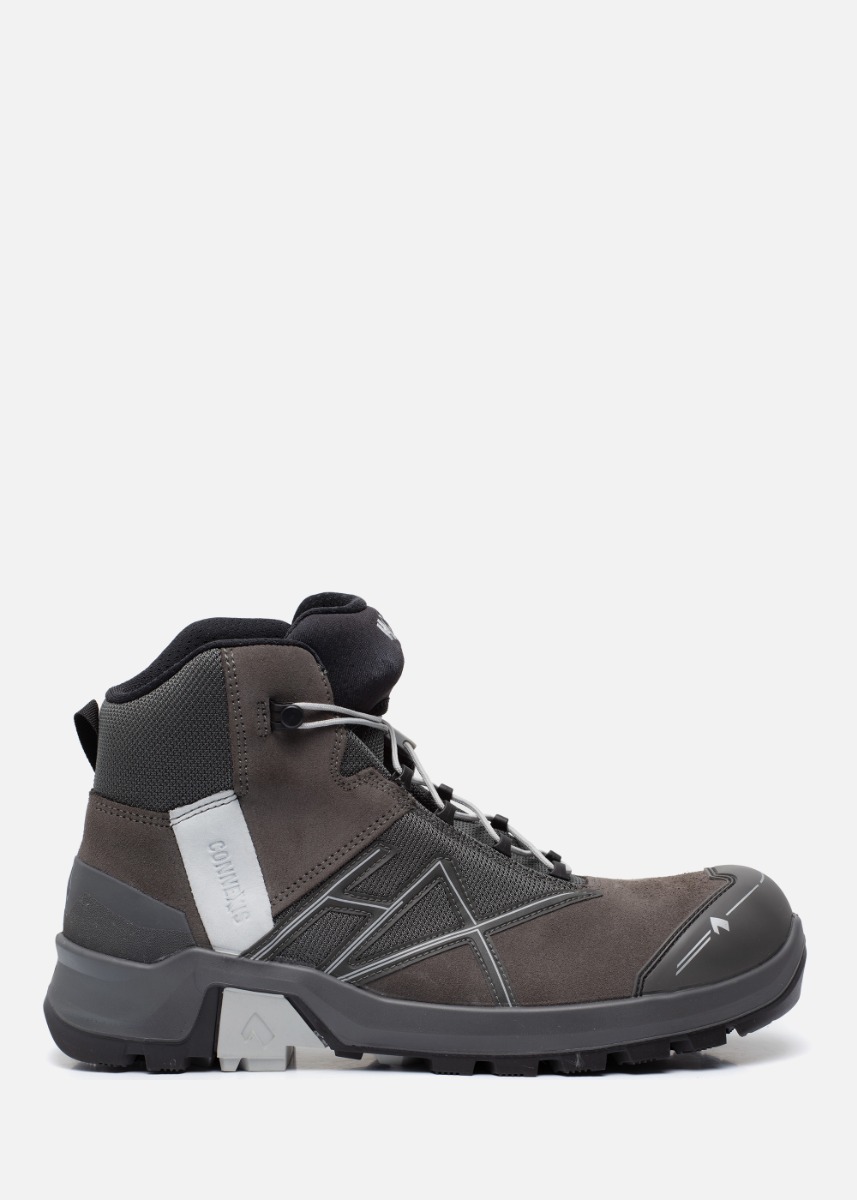 Haix Connexis Safety+ GTX Mid Grey-Silver S3 Werkschoen