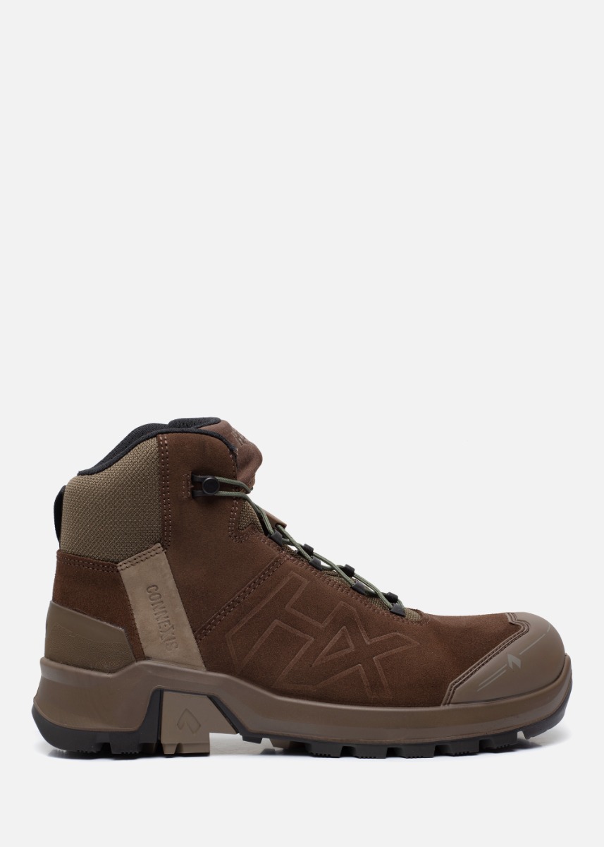 Haix Connexis Safety+ GTX LTR Mid Brown S3 Dames Werkschoen