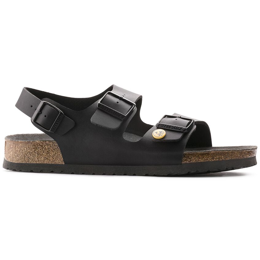 Birkenstock Milano ESD BF Zwart Sandaal 