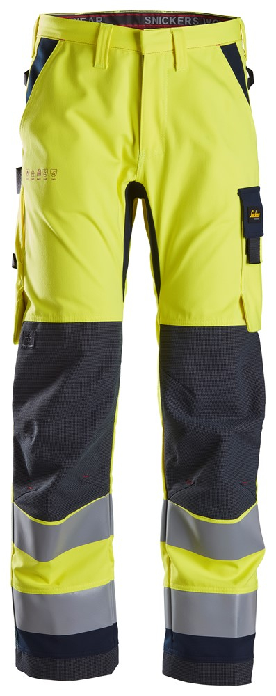 Snickers Workwear ProtecWork, Werkbroek, High-Vis Klasse 2