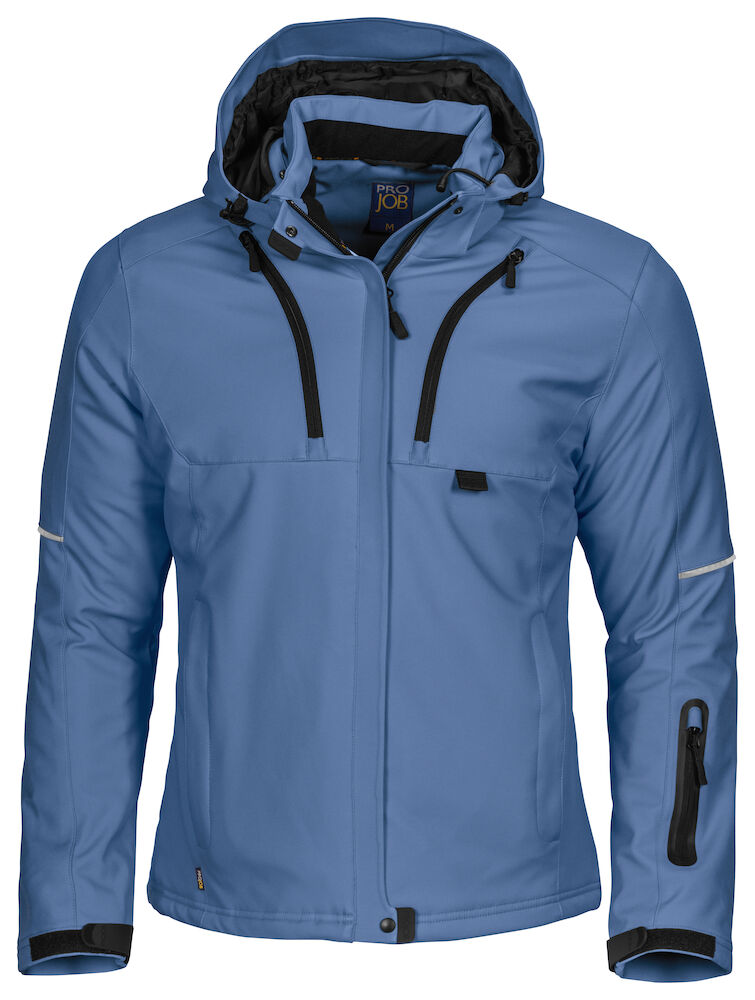 Projob 3413 Dames Gevoerde Softshell Jas  thumbnail