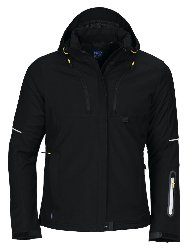 Projob 3413 Dames Gevoerde Softshell Jas 