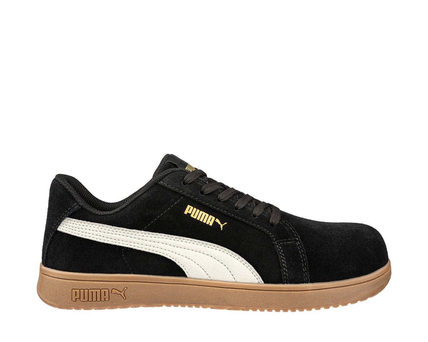 Puma Iconic Zwart/Gum Laag S1PL ESD FO HRO SR