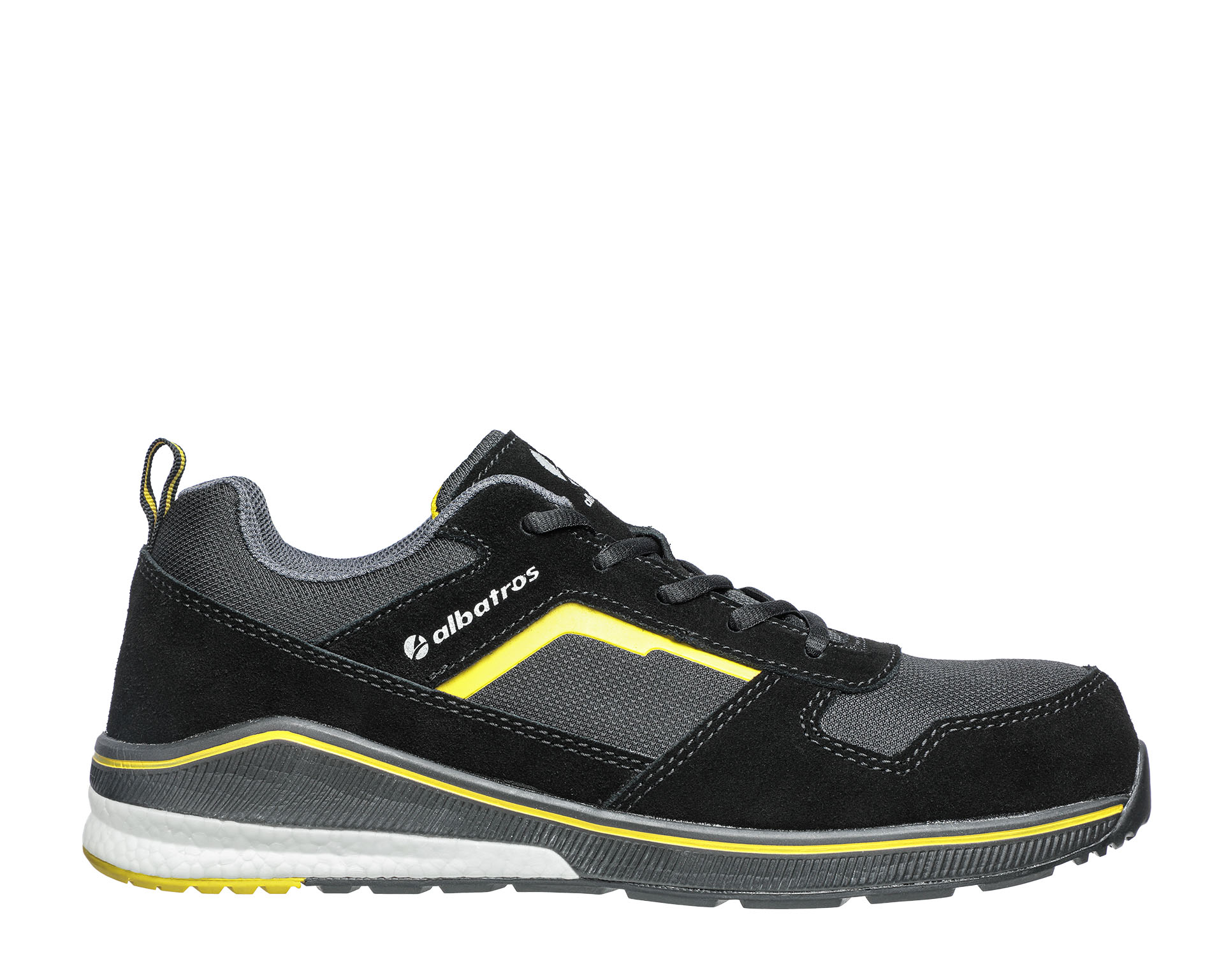 Albatros Court Zwart S3 Veiligheidsschoenen Laag