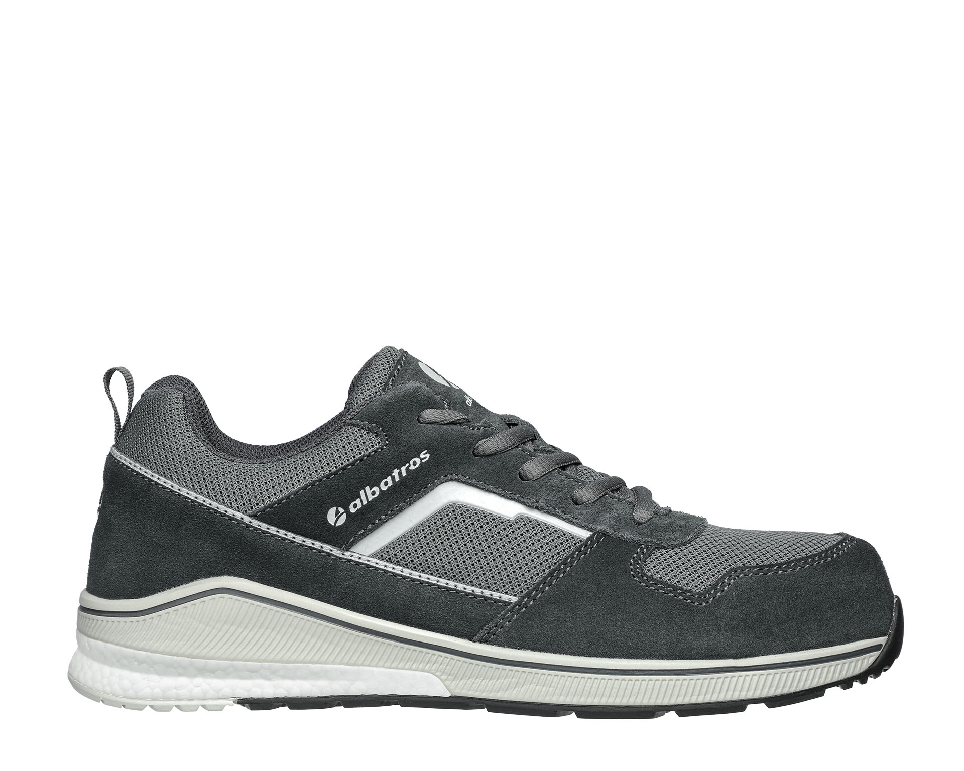 Albatros Court Grijs S1P Veiligheidsschoenen Laag