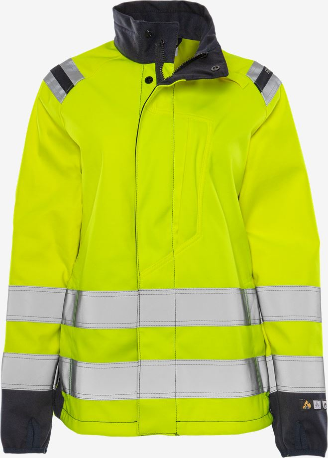 Fristads Flamestat Hi Vis Softshelljack Dames Klasse 3 4076 Fss