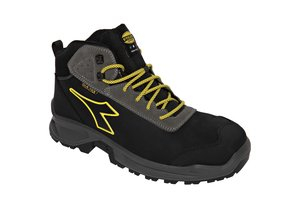 Diadora Sport Diatex Halfhoog S3 Zwart/Groen