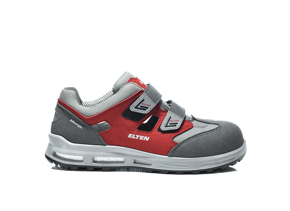 Elten Travis XXT Easy ESD S1 Grijs/Rood