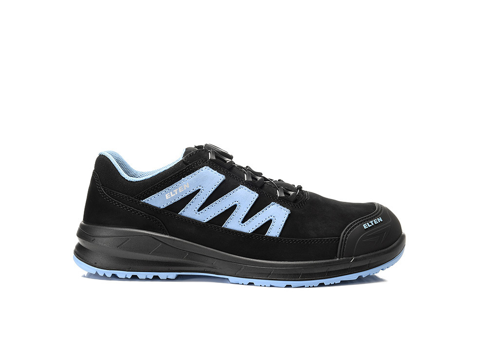 Elten Marten XXSports Pro BOA Laag ESD S3 Zwart/Blauw