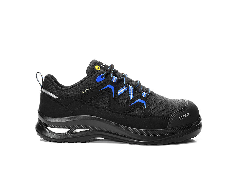 Elten Fry XXG Pro GTX Laag ESD S3 HI CI Zwart/Blauw