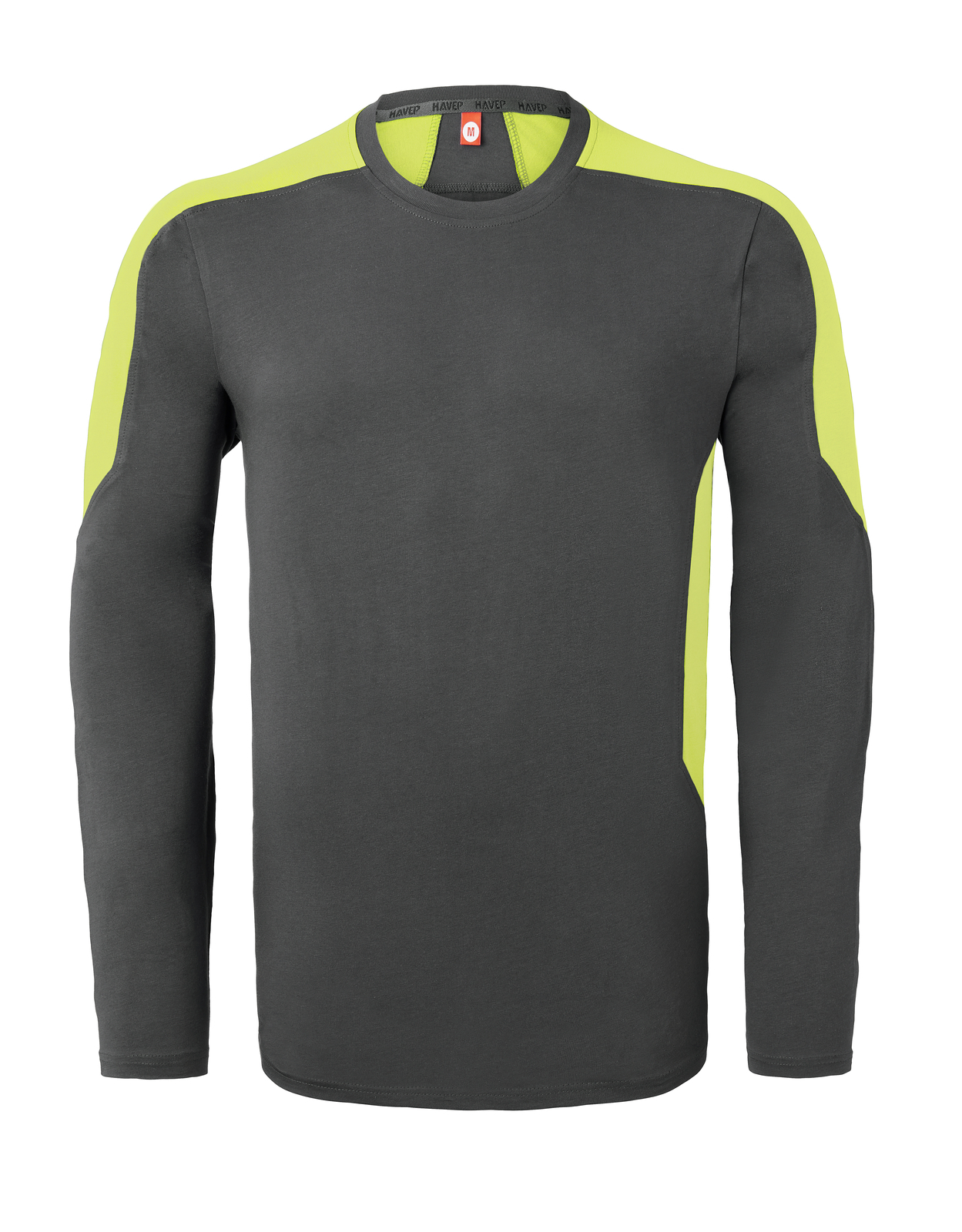 Grijs/fluor geel