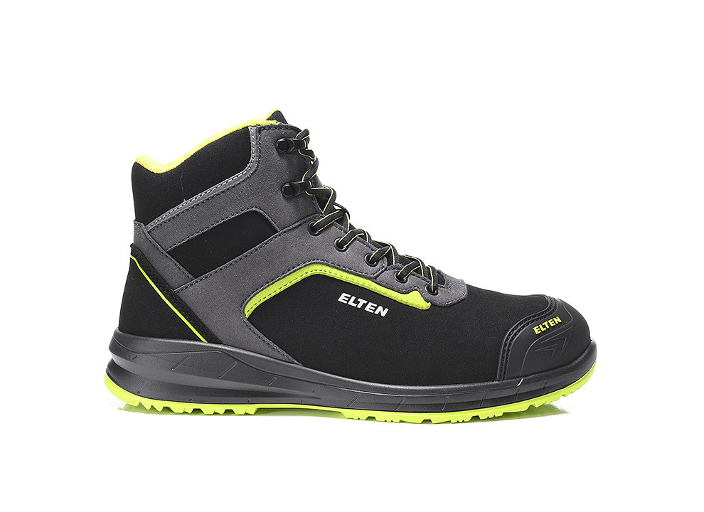 Elten Loan XXSports Pro Black-Lime Mid ESD S3